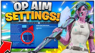 BROKEN SETTING for GOD TIER AIM BEST Fortnite Sensitivity PS4XBOX ConsoleController Settings [upl. by Zachariah]