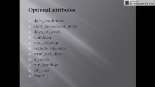 Autosys JIL Essential General and Optional Attributes Class 8 [upl. by Uzzial273]