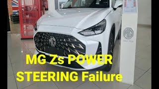 MG Zs 2024 EPS Failure [upl. by Annissa]