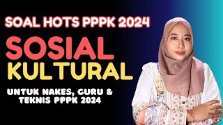 25 menit spesial sosial kultural PPPK 2024 semua formasi [upl. by Ahsikam]