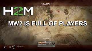 MW2 REMASTERED H2M IS FULL OF PLAYERS [upl. by Htebasile]