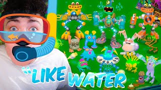 FULL WATER ISLAND PLAY THROUGH  My Singing Monsters [upl. by Edmon]