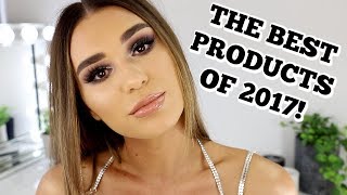 The Best Products Of 2017  MAKEUP TUTORIAL [upl. by Hamirak891]