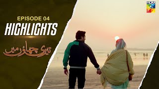 Teri Chhaon Mein  Episode 04  Highlights  Danish Taimoor amp Laiba Khurram   HUM TV [upl. by Hathcock121]