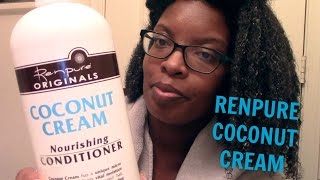 PRODUCT REVIEW  RENPURE COCONUT CREAM [upl. by Bright]