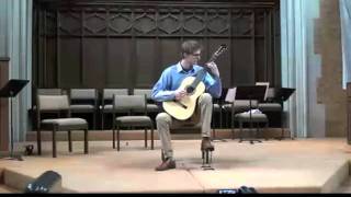 Ian Tuski plays Allegro Moderato from Sonata III by Manuel Ponce [upl. by Kotz]