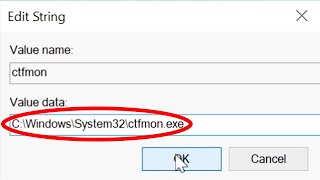 Fix Ctfmonexe not automatically starting in Windows 10  Cant search in Windows [upl. by Leumhs]