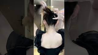 Girlish Hairstyle Video hairstyle hairtutorial hair shorts [upl. by Meridith]