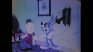 Merrie Melodies The Wabbit Who Came to Supper 1942 Liberty Home Video print [upl. by Iturhs563]