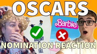 2024 OSCAR NOMINATIONS REACTION what just happened [upl. by Stinky726]