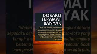 Dosaku terAmat bayak katamutiarahikmah nasehatislami quotesislami shorts [upl. by Rosanne]