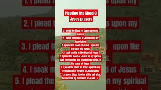 PLEADING THE BLOOD OF JESUS short [upl. by Iey]