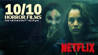 Top 10 HORROR Movies on Netflix Right Now 2024 [upl. by Anirtac]