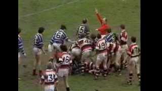 Pontypool RFC v Bridgend 1983 Semi Final Welsh Rugby Schweppes Cup [upl. by Leanora359]