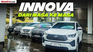 EVOLUSI MOBIL PALING POPULER DI INDONESIA KIJANG INNOVA  GridOto [upl. by Sheya723]