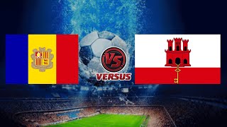 ANDORRA vs GIBRALTAR  INTERNATIONAL FRIENDLY MATCH 2024 [upl. by Lebbie822]