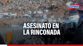 🔴🔵Puno Asesinan a dos personas en el centro poblado La Rinconada [upl. by Hendren441]