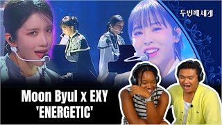 Classical Vocalists React MAMAMOO Moon Byul x WJSN EXY  Energetic Wanna One Cover [upl. by Courcy]