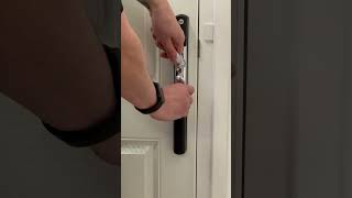 How to lock your Conexis Smart Lock L2 manually [upl. by Wallraff]