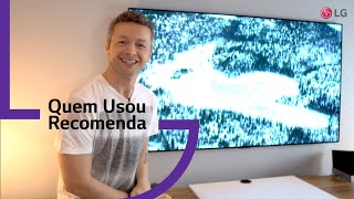 TV LG OLED GX  Lucas Lima  Eyecomfort e muito mais  LG [upl. by Magena]