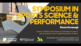 Symposium in Sport Science amp Performance 2022  Ronan Kavanagh Periodization strategies for the PDP [upl. by Darin659]