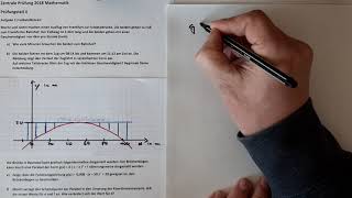 Prüfungsteil 2 Fuldatalbrücke zentrale Prüfung Mathe ZP10 2018 mittlerer Schulabschluss MSA [upl. by Saraiya270]