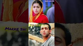 Marke bhi na wada apna todenge  tere naam sad song shorts whatsappstatus [upl. by Heyes779]