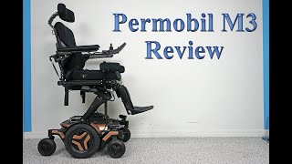 Permobil M3 Version 2 with Anterior Tilt  Full Review 4141 [upl. by Navanod]