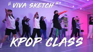 VIVA KPOP CLASS 수업스케치  feat 성인취미반 [upl. by Aihsetel]