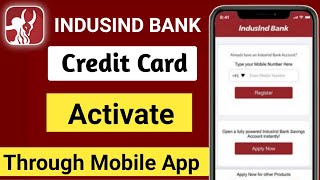 How to generate Your Indusind Bank Credit Card Pin throuth mobile app [upl. by Norrehc]