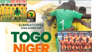 TOGO VS NIGER  ÉLIMINATOIRE DU CHAN [upl. by Yrok]