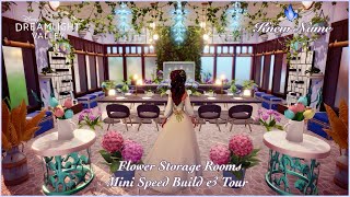 NEW💐Flower Storage Rooms Mini Speed Build amp TOUR Disney Dreamlight Valley💐 [upl. by Alimac]