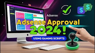 How to Get AdSense Approval Using Gaming PHP Script 2024 [upl. by Roxi]