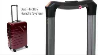 Spectra Hardside Luggage DualTrolley Handle [upl. by Gierc]