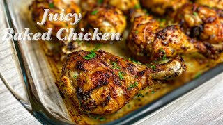 A Juicy Baked Chicken Drumsticks in the Oven Recipe by TerriAnn’s Kitchen [upl. by Aneehsar]