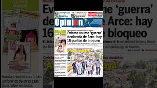 PORTADAS Les presentamos los principales titulares de los periódicos más importantes de Bolivia [upl. by Hagile191]