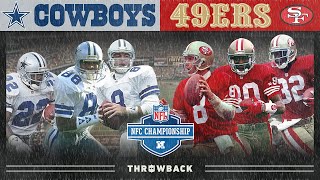 Iconic Rivalry Rekindled Cowboys vs 49ers 1992 NFC Championship [upl. by Terrell]