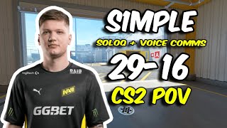 s1mple 2916 vs FACEIT Ranked Nuke Oct 23 2024  CS2 POV [upl. by Ikkiv]