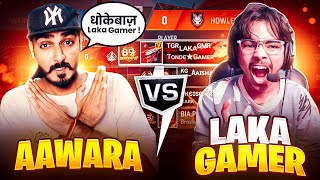 Breaking 89 Winning Streak Of Laka Gamer 💔 Aawara Vs Laka Gamer  FREE FIRE MAX [upl. by Nnayllas]