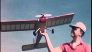 RC flying airplanes 1950s1960s [upl. by Nydia]