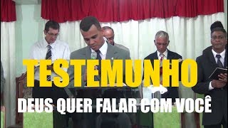 TESTEMUNHO FORTE Pastor Evandro dos Santos ARREBATAMENTO [upl. by Assadah]