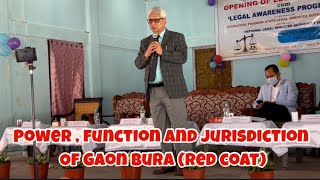 Power function and jurisdiction of gaon Bura [upl. by Kired81]