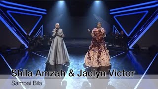 Shila Amzah amp Jaclyn Victor  Sampai Bila Misha Omar [upl. by Aicirtac863]