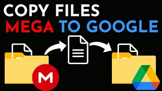 How to Transfer Files from Mega to Google Drive 2021  Mega to GDrive Colab [upl. by Rosenkranz]