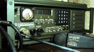 Military Radio Datron Transworld RT100MP with TransDap and ALE [upl. by Rovner]