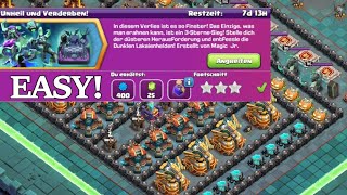 Unheil und Verderben Herausforderung in Clash of Clans  Easy 3 Sterne bekommen [upl. by Palma194]