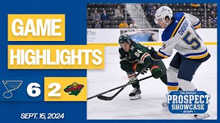 Prospect Game Highlights Blues 6 Wild 2 [upl. by Jocko981]