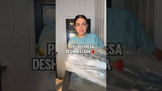 Piña y fresa enchilada deshidratada 🍓🍍fruta dulcesenchilados dulces candy spicycandy [upl. by Dollar]