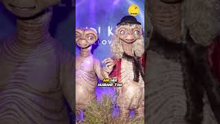 Heidi Klum Transforms Into Remote Controlled ET For Halloween shorts heidiklum celebrity [upl. by Elletnuahs]