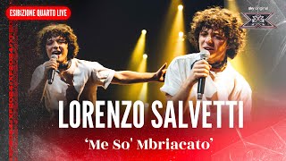 Lorenzo Salvetti  Me So Mbriacato  Esibizione Quarto Live  X Factor 2024 [upl. by Suoirrad849]